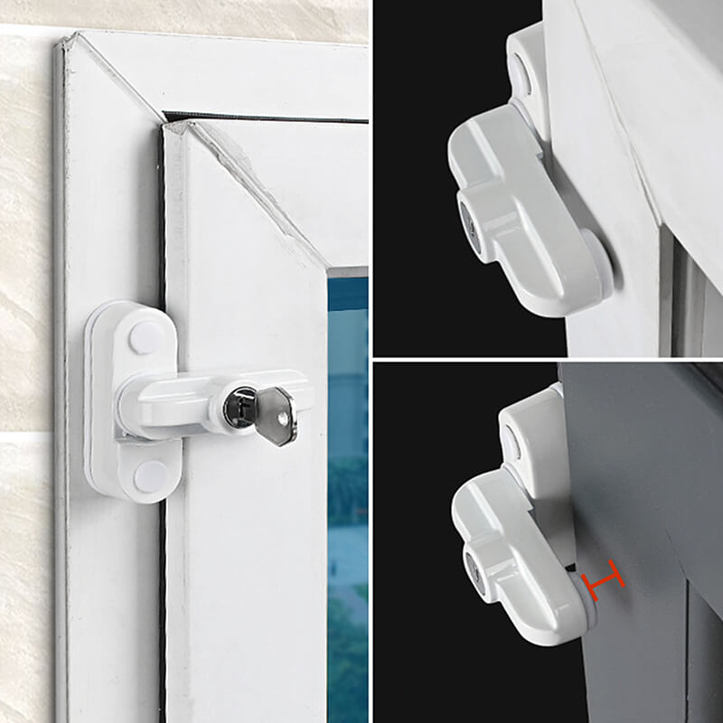 Window Safety T-Lock (2 PCS）